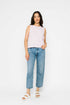 Keri-Sleeveless Woven Shell